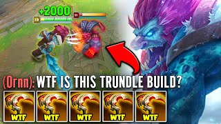 I played a FORBIDDEN Lifesteal Trundle build and it's amazing (SO MUCH HEALING)