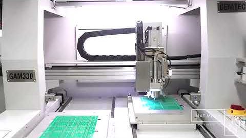 Genitec PCB Router Machine CCD System AC Servo Motor Automatic PCB Separator for SMT GAM330