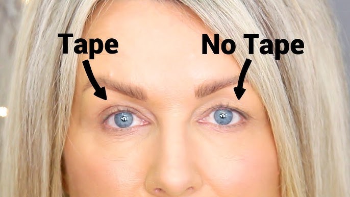 How to Lift HOODED Eyes with Invisible Lid Tape 