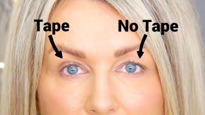 Why and How To Apply Eye Lid Tape on Hooded Eyes 