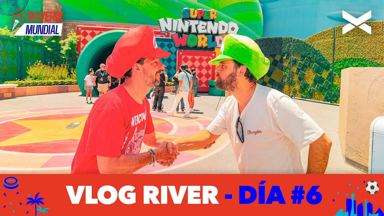 ALFRE SE QUEDA FRENADO EN UNA MONTAÑA RUSA | VLOG RIVER #06 | 24/06 | #Boverix