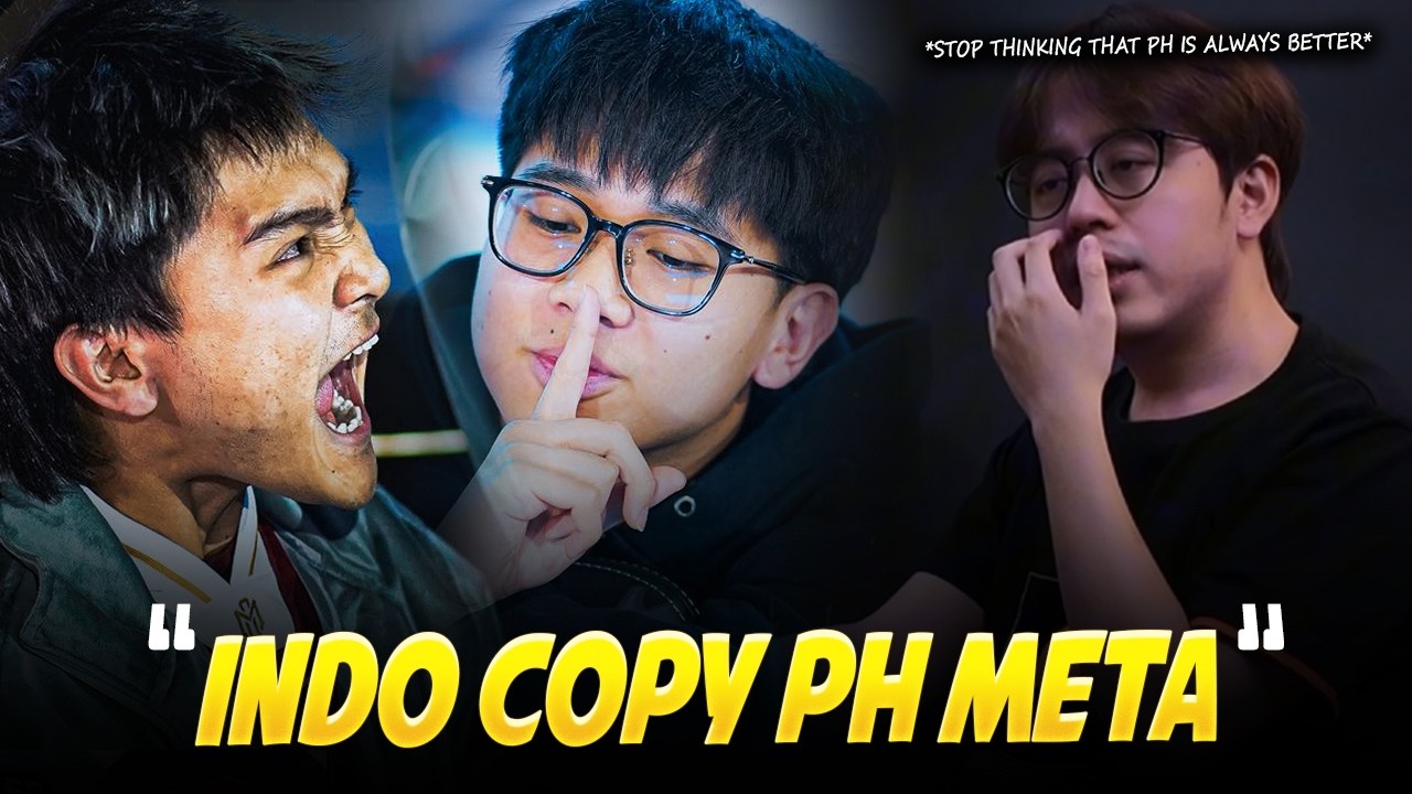 Coach Xepher thinks that INDONESIA always COPY the PH META and that's WHY They CAN'T WIN