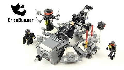 Lego Star Wars 75183 Darth Vader Transformation - Lego Speed Build