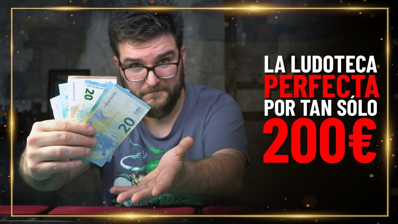 He montado la MEJOR LUDOTECA posible con 200€