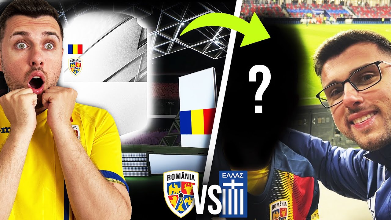 VIZITEZ JUCĂTORUL ECHIPEI NAȚIONALE CARE  ÎMI PICA  ÎN FIFA 22 LA MECIUL ROMÂNIA-GRECIA!!