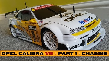 Tamiya Opel Calibra V6 (TA02) - Part 1 - Chassis