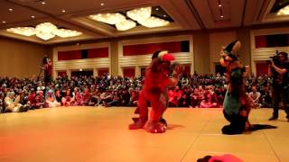 MFF 2016 Floor Wars: Monster Twitch & Sniper (Fursuit Gp32-4)