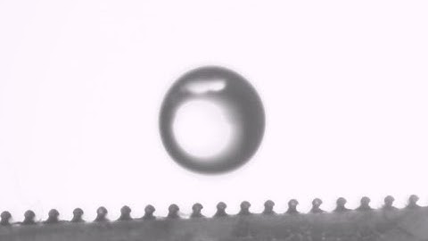 Patterned Bouncing and Directional Transportation of Water Droplets