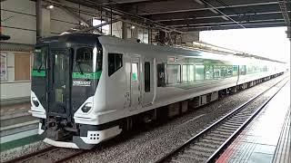 26年6月E257系試運転宮原駅出発♪