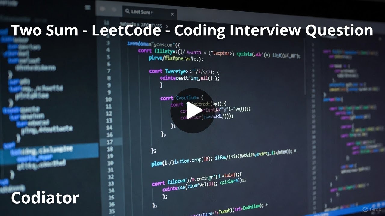 Two Sum LeetCode #1 | Easy Explanation + Optimized Approach | Python ...
