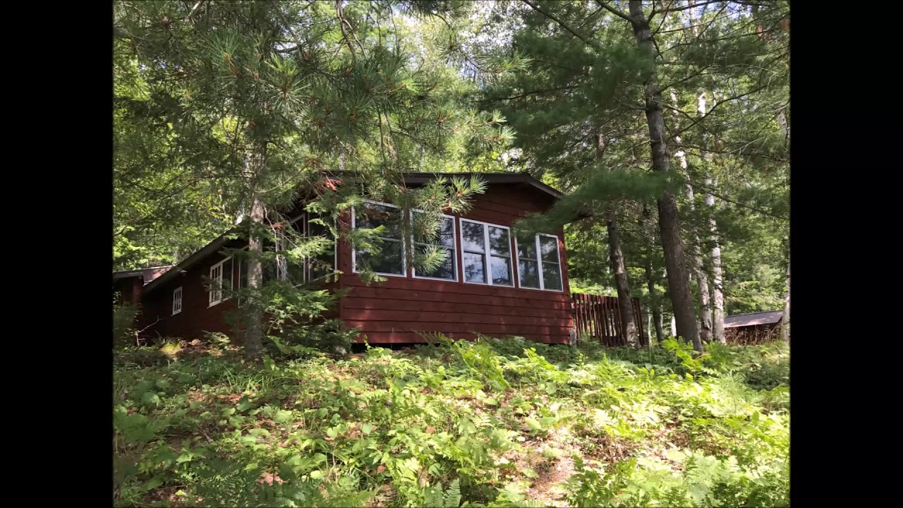 Cabin in the Woods , 205' on Nine Mile Lake YouTube