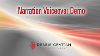 Демонстрация озвучки повествования - озвучка Дебби Грэттан