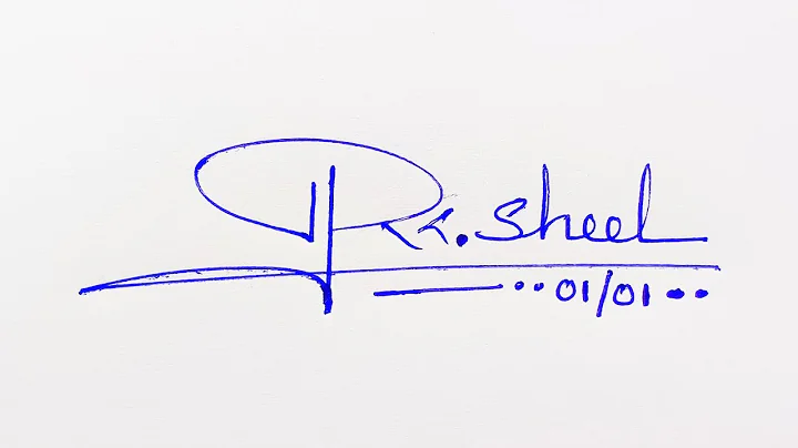 Signature Design #signature | Satish Calligraphy