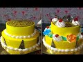 2 kg pineapple cake design happy birthday cake decoration ideas YouTube video
