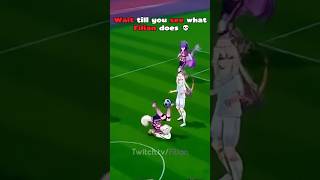 Filian is really sweaty player 😭 #vtuber #explore #vrchat #envtuber #vtuberclips #furry #football