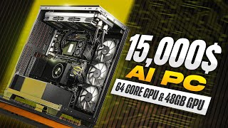 $15,000 Ultimate AI Model Training PC Build | Threadripper 7980X + RTX A6000 Beast