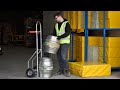 How To Load Two Beer Kegs On A Sack Truck video thumbnail