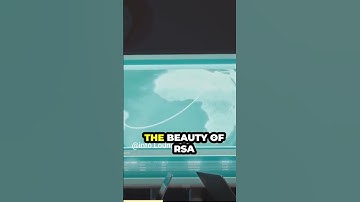 The RSA encryption  digital security #shorts #youtubeshorts #RSA
