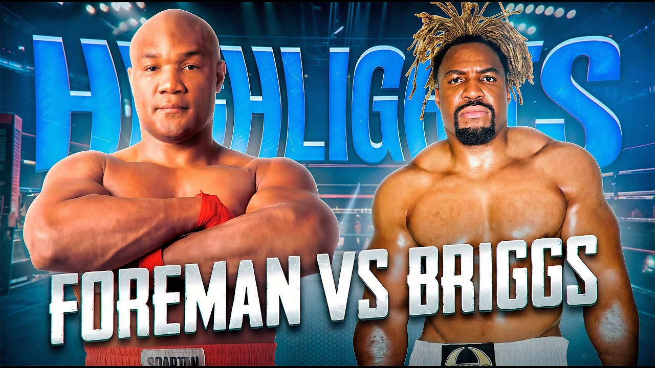 The Heavyweight Boxing Classic! George Foreman vs Shannon Briggs Highlights | Best Moments