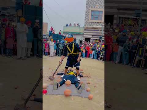 فيديو ⚔️Gatka group chural kalan (Sangrur)#gatka#happy#⚔️🦅🦅🦅