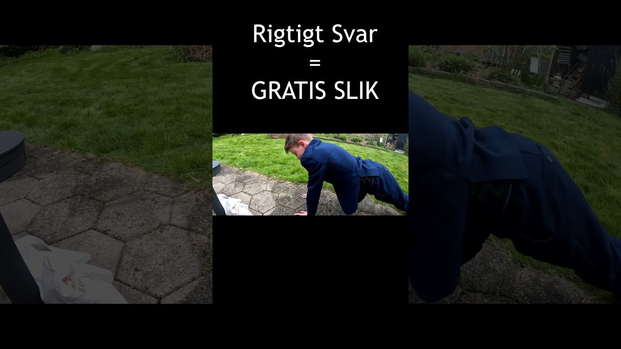 Rigtigt Svar = GRATIS SLIK! | Fuld Video på Kanalen LIGE HER NU!