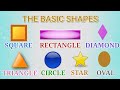 The Basic Shapes || Kindergarten Lessons || Math for Kids Episode 1.1