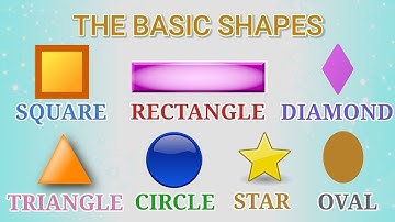 The Basic Shapes || Kindergarten Lessons || Math for Kids Episode 1.1