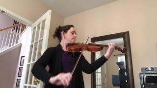 2 Octave D Major Scale Violin