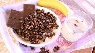 CEREALI AL CIOCCOLATO Croccanti, FACILISSIMI e con POCHE CALORIE!!!| Carlitadolce