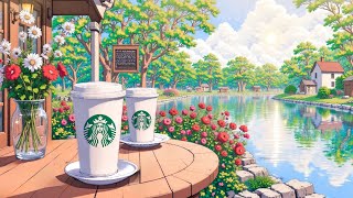 Sunny Lakeside ☀️  𝐒𝐭𝐚𝐫𝐛𝐮𝐜𝐤𝐬’ 𝐥𝐢𝐭𝐭𝐥𝐞 𝐧𝐨𝐨𝐤 | Soft Lofi for Mindful Work and Relaxing screenshot 5