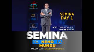 1. NGUVU YA USHINDI ILIYOMO KATIKA KUMTII MUNGU || MWL CHRISTOPHER MWAKASEGE.