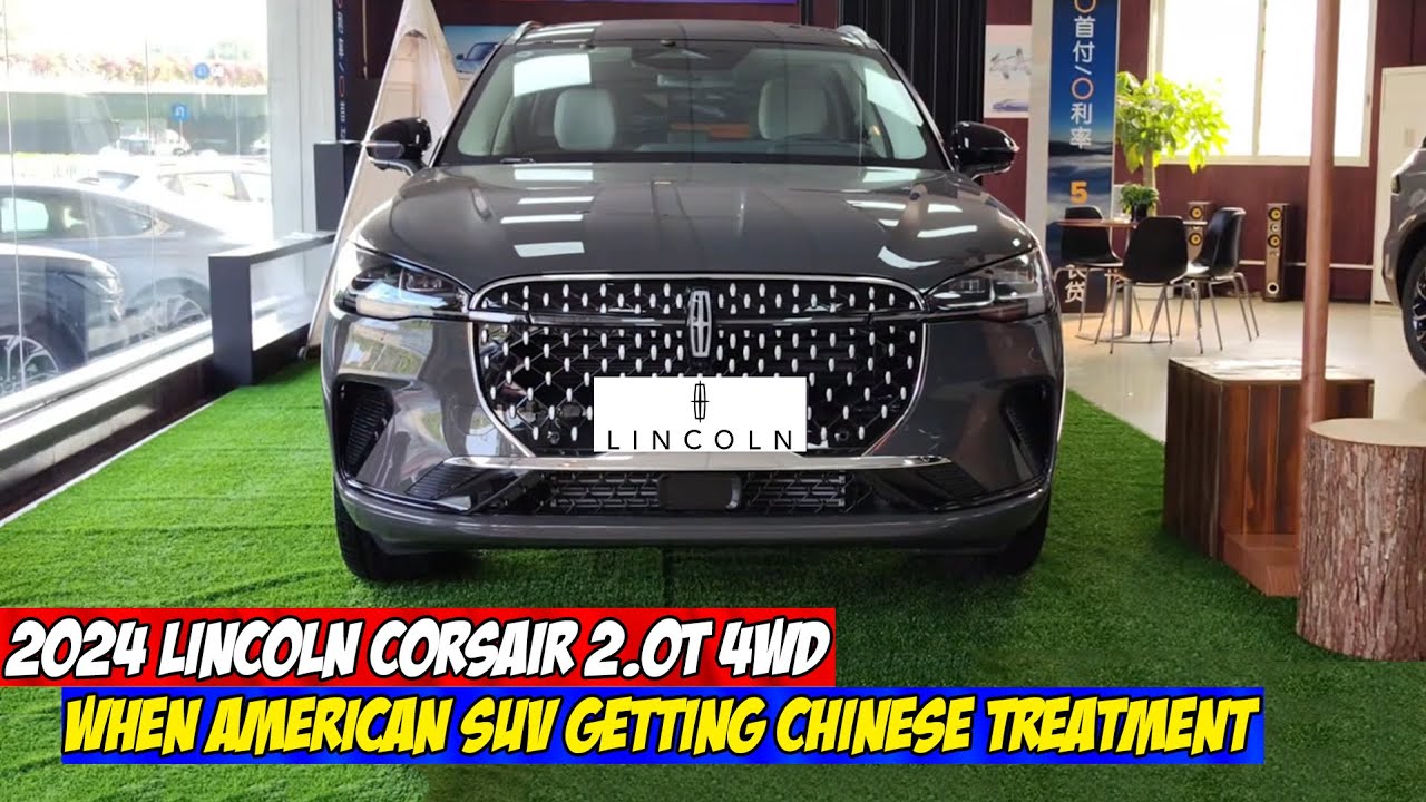 2024 Lincoln Corsair 2.0T 4WD in depth Walkaround When an American