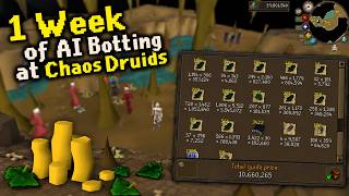 I Let an AI Bot Farm Chaos Druids for 7 Days… Here’s the Profit (OSRS)
