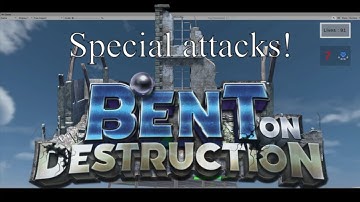Unity building destruction special attacks w/ Havok physics - game trailer coming soon!