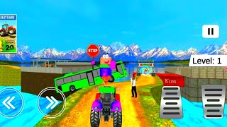 Offroad Chained Tractor Towing Rescue Simulator Game | chained tractor Game AndroidGameplay screenshot 3