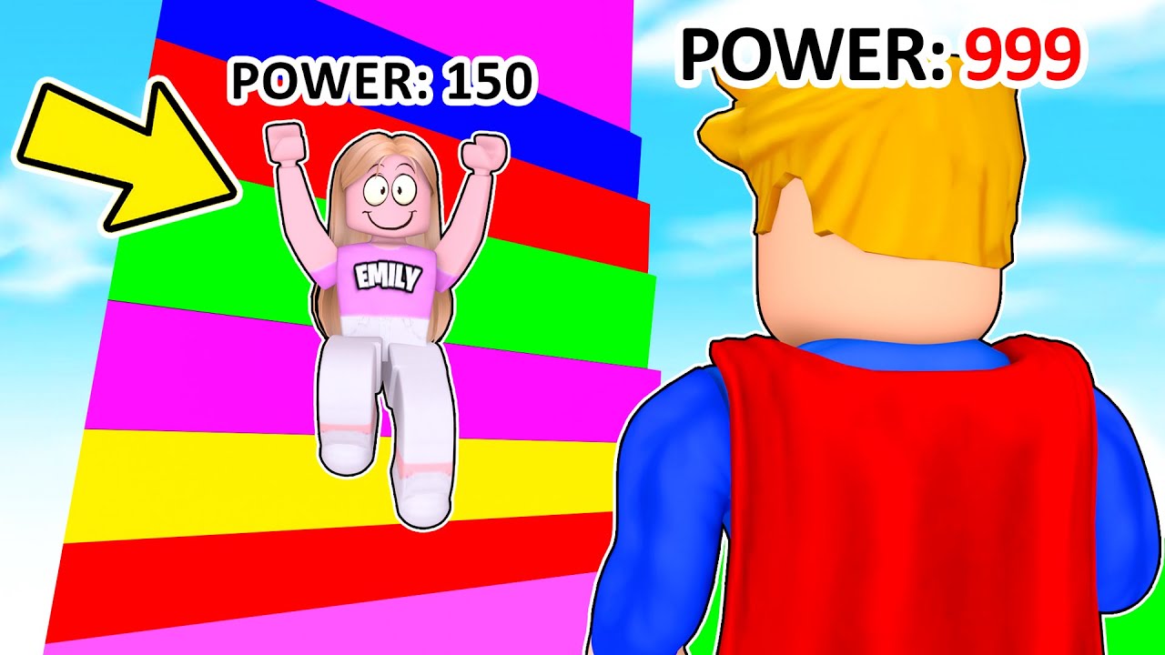 Roblox, ABER jede SEKUNDE +1 SPRUNGKRAFT!