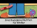 Drei Kurzgeschichten für Kinder (12 Min.) || Folge 4 - Gute Nacht Geschichten für Kinder