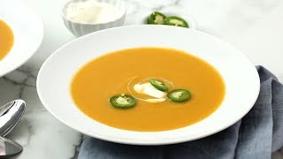 Apple-Butternut Squash Soup - Martha Stewart image