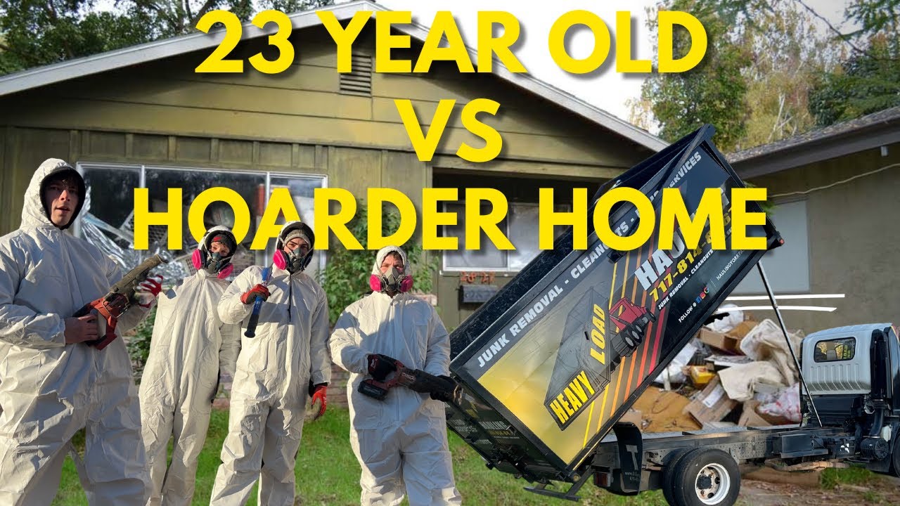 23 year old junk removal entrepreneur takes on hoarder home. GONE WRONG.