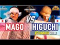 Sf6  mago ryu vs higuchi 1 ranked guile  sf6 high level gameplay