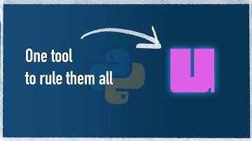 UV: Why every python project switched to it
