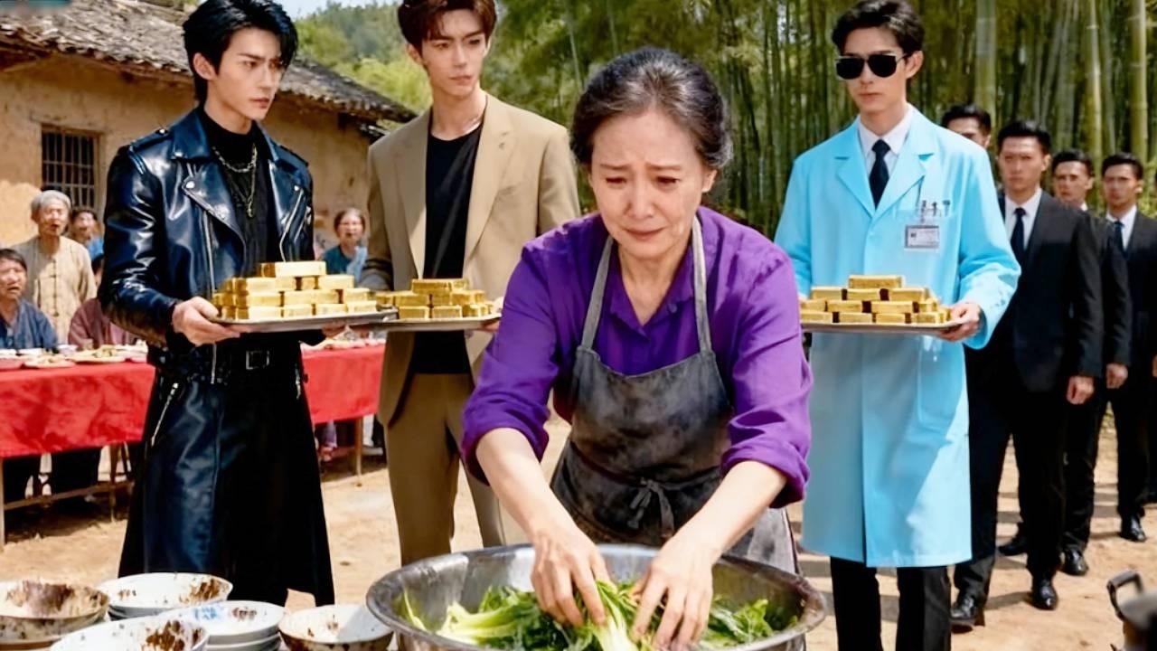 Top Female Ceo Acts Poor In A Village. Mocked By Villagers, Her Three Sons Come, All Kneel Down!