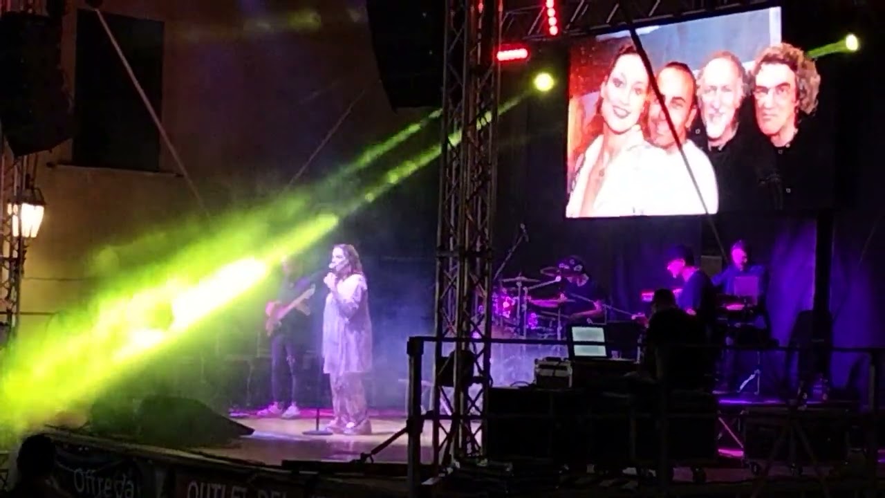 Matia Bazar (Roberta Faccani) in concerto - Alvignano (CE) - 15/07/2024 - 15