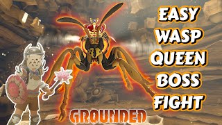 Grounded: EASY Wasp Queen Boss Fight | #grounded #groundedupdate #groundedguide