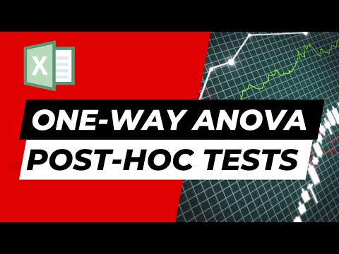 วีดีโอ: จุดประสงค์ของการทดสอบ post hoc ใน Anova คืออะไร?