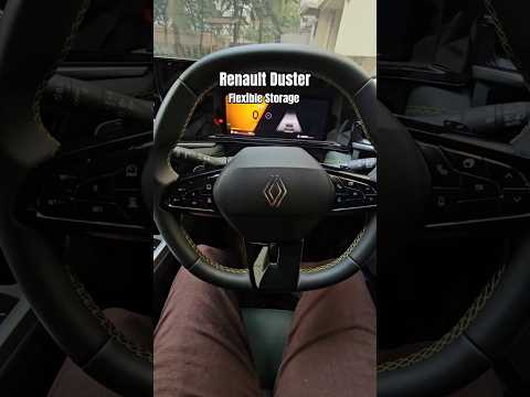 Renault Duster has flexible storage solutions | Steerloq