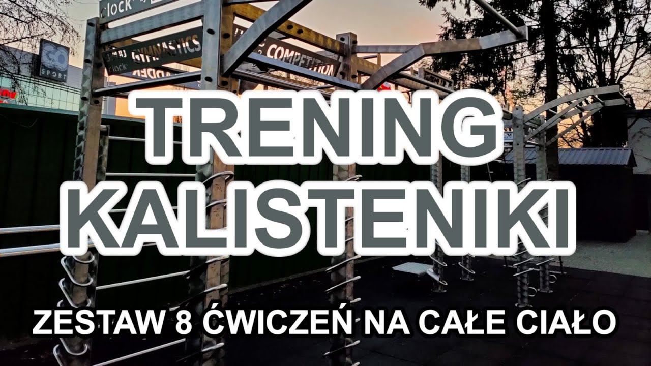 Trening kalisteniczny na poręczach | Pomysł na trening