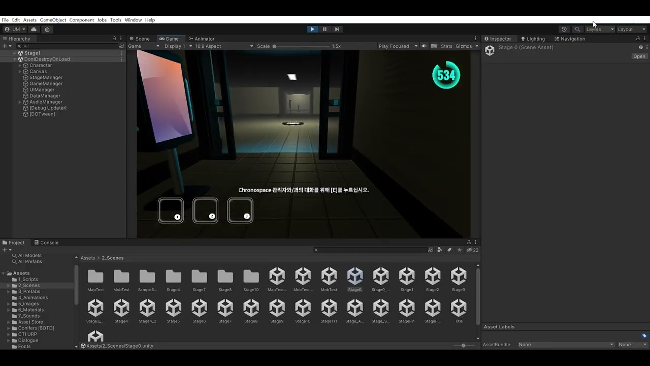 Chronospace - Save system test