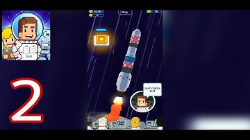 Rocket Star Idle Space Factory - Gameplay Walkthrough Part 2 (iOS, Android)