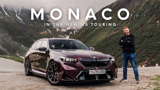 Driving BMWβs New M5 Touring from London to Monaco